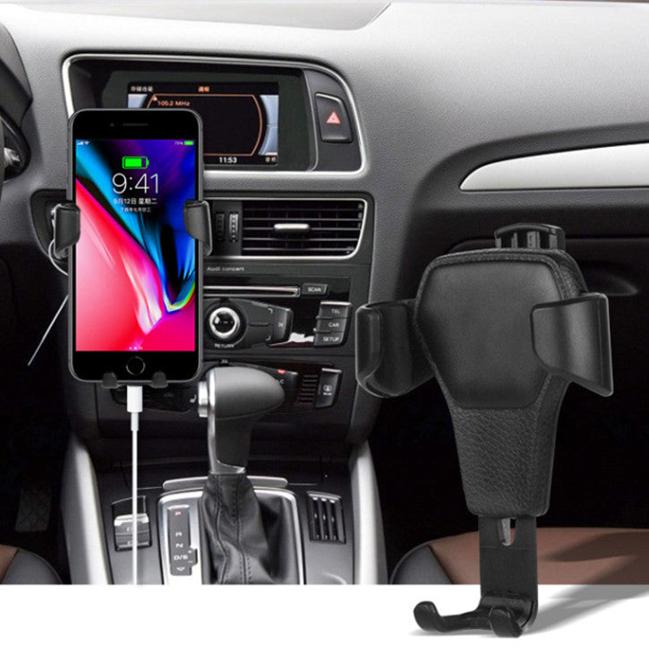 Car Phone Holder For Phone In Car Air Vent Mount Stand No Magnetic Mobile Phone Holder Universal Gravity Smartphone Cell Support