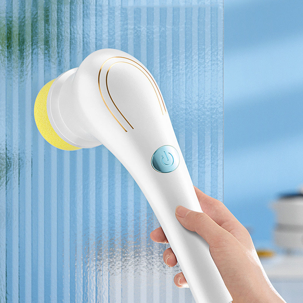 Cleaning Brush Electric 5 In 1 Cleaning Brush Wireless Handheld Kitchen Household Multifunctional Cleaner